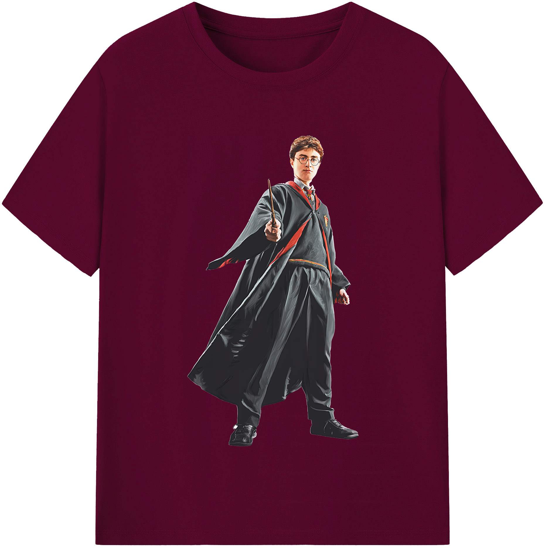 （画像用） Harry Potter ハリー・ポッターシリーズ レディースカジュアルプリントTシャツ（綿100％）